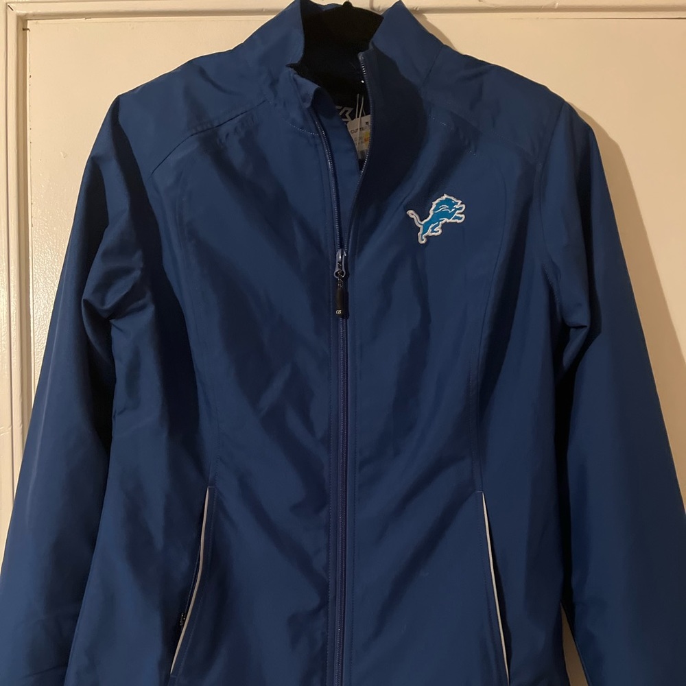NWT Cutter and Buck Detroit Lions Jacket ladies size M